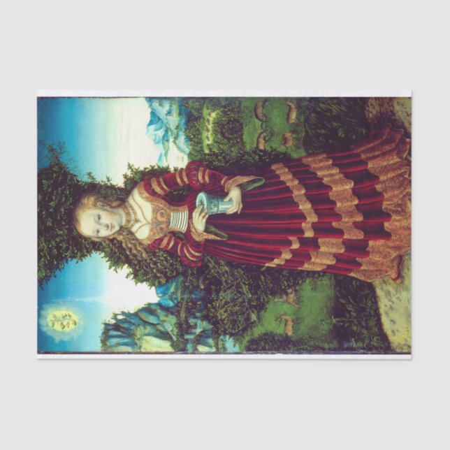 SAINT MARY MAGDALENE TISSUE PAPER (Front)