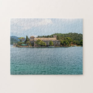 Saint Mary monastery on Mljet island - Croatia Jigsaw Puzzle