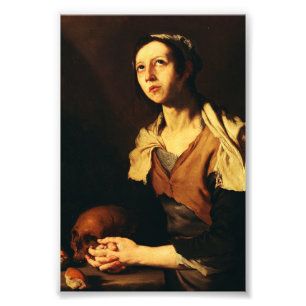 Saint Mary of Egypt by Jusepe de Ribera Photo Print