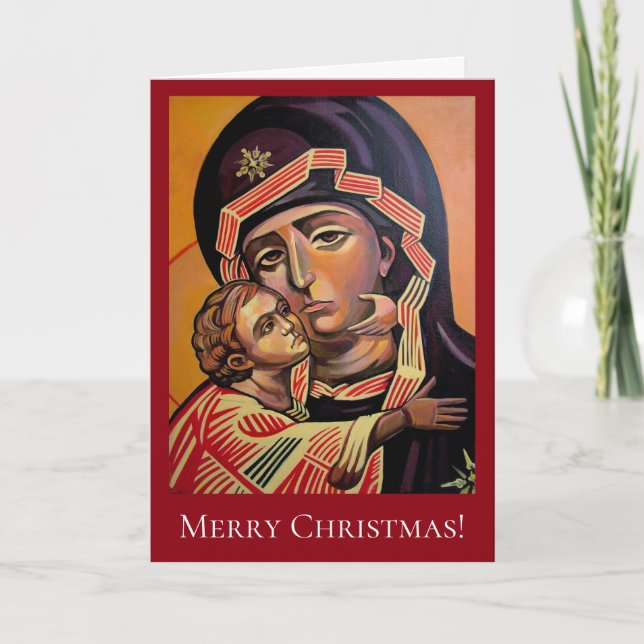 Saint Mary Teotokos Holiday Card (Front)