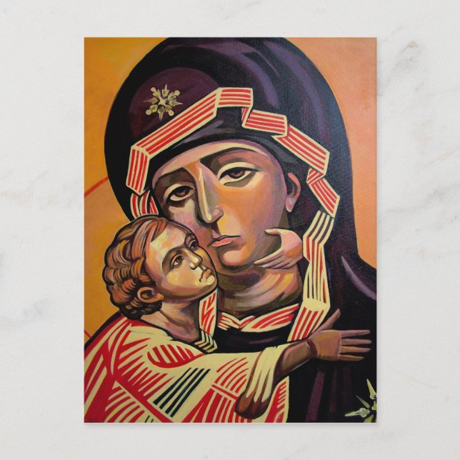 Saint Mary Teotokos Postcard (Front)