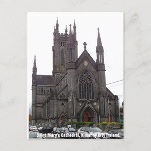 Saint Mary's Cathedral, Kilkenny city Ireland Postcard