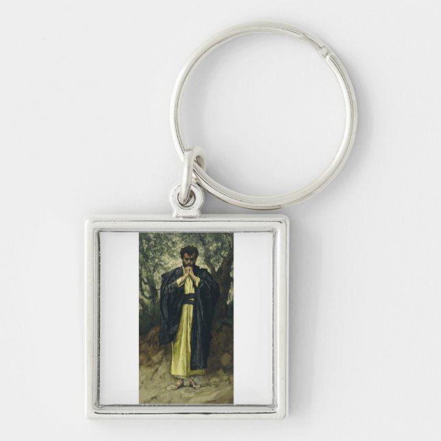 Saint Matthew by James Tissot Key Ring (Front)