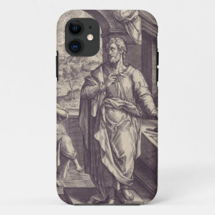 Saint Matthew Engraving Divine Inspiration iPhone 11 Case