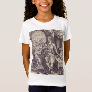 Saint Matthew Engraving Divine Inspiration T-Shirt