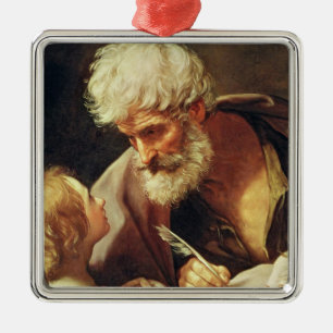 Saint Matthew Metal Tree Decoration