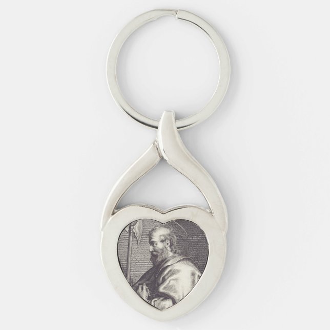 Saint Matthew the Apostle Key Ring (Front)