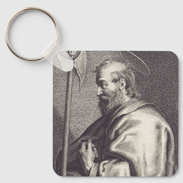 Saint Matthew the Apostle Key Ring (Front)