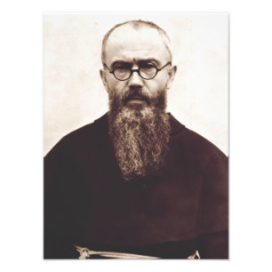 Saint Maximilian Kolbe Martyr of Charity Photo Print