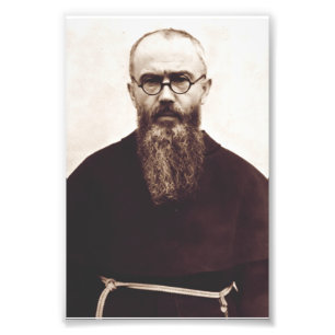 Saint Maximilian Kolbe Martyr of Charity Photo Print