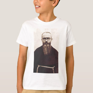 Saint Maximilian Kolbe Martyr of Charity T-Shirt