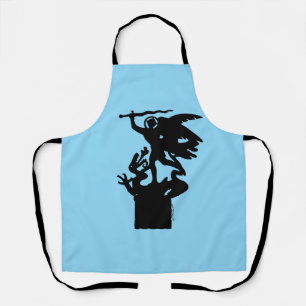 Saint Michael and Dragon Apron
