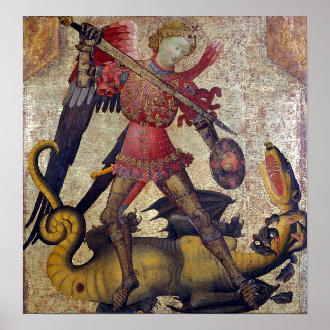 Saint Michael and the Dragon Poster (Front)