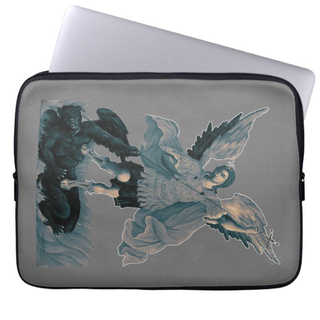 Saint Michael Archangel 2  Laptop Sleeve (Front)