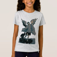 Saint Michael Archangel 2 Laptop Sleeve T-Shirt