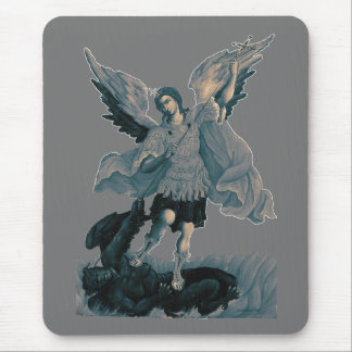 Saint Michael Archangel 2 Mouse Mat