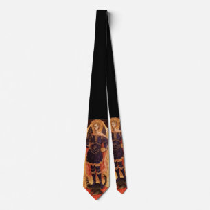 SAINT MICHAEL ARCHANGEL WITH DRAGON TIE