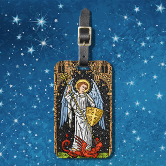 Saint Michael Battles the Beast Luggage Tag