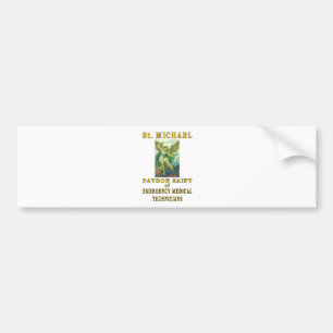 SAINT MICHAEL BUMPER STICKER