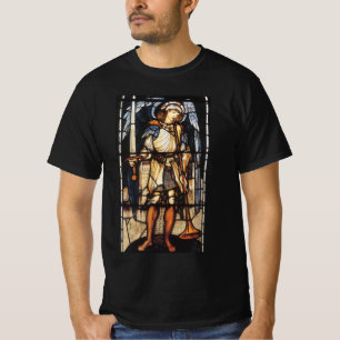 Saint Michael by Burne Jones, Vintage Archangel T-Shirt