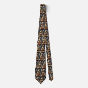 Saint Michael by Sir Edward Coley Burne-Jones Tie