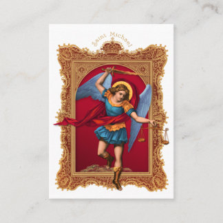 Saint Michael, Defend Us Business Card