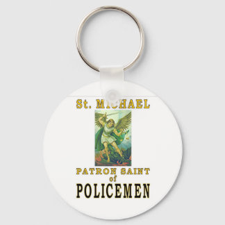 SAINT MICHAEL KEY RING