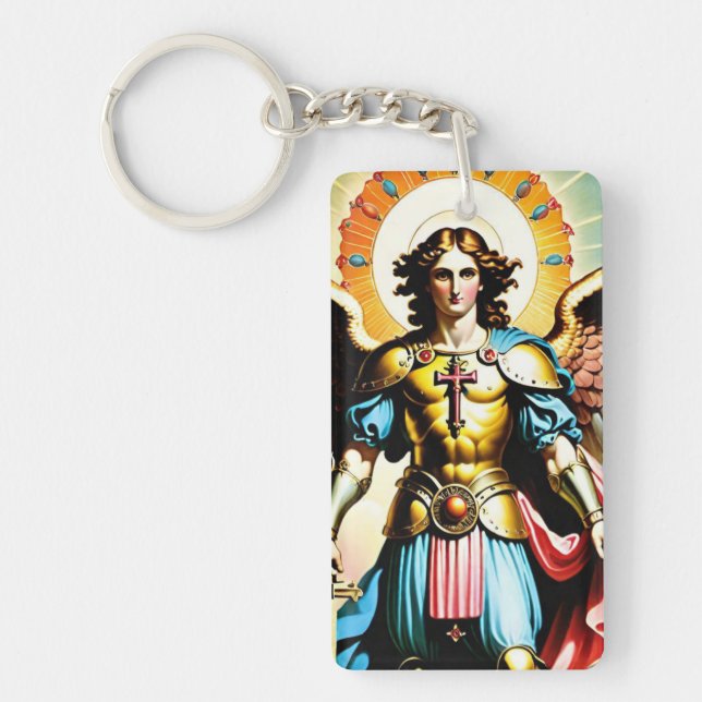 Saint Michael Keychain (Front)