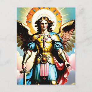 Saint Michael Postcard 