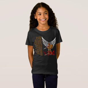 Saint Michael shirt for men prayer catholic church