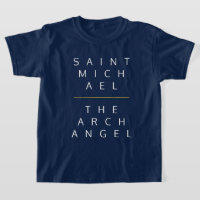 Saint Michael Tee - Unisex Navy