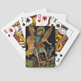 Saint Michael The Archangel Playing Cards