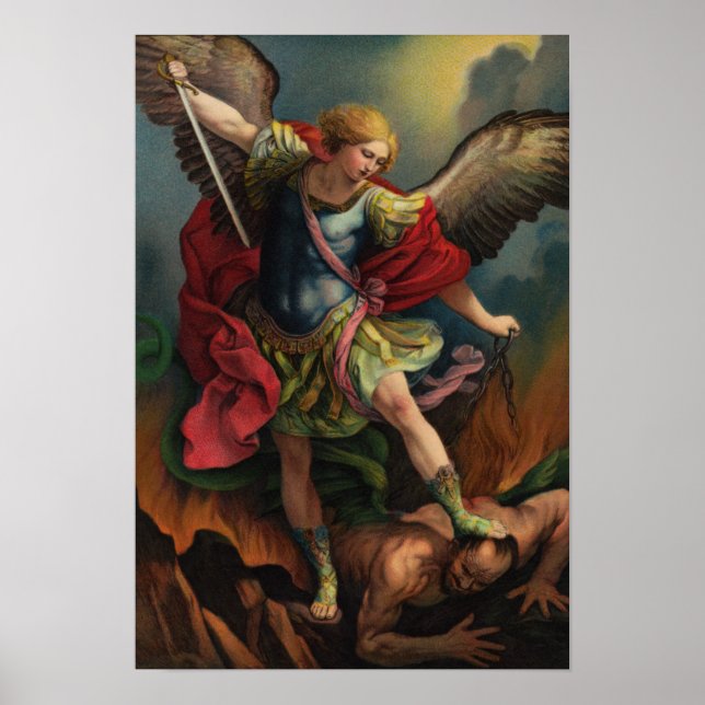 Saint Michael the Archangel Poster (Front)
