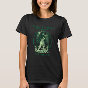Saint Michael The Archangel Prayer Catholic Tradit T-Shirt