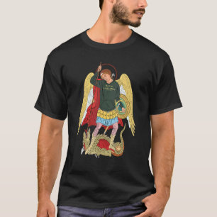 Saint Michael The Archangel Prayer Catholic Tradit T-Shirt