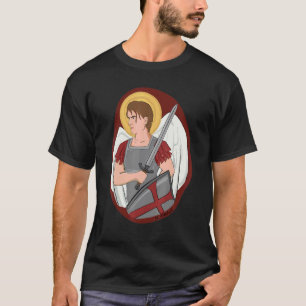 Saint Michael The Archangel Prayer Catholic Tradit T-Shirt