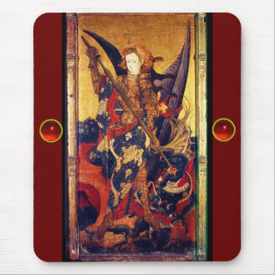 Saint Michael Vanquishing the Devil , Mouse Mat