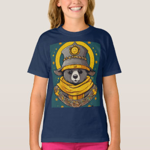 Saint Mole Kids T-Shirt – Cute Cartoon with Glowin