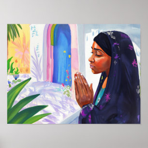 Saint Monica, A Mother Who Prayed Poster