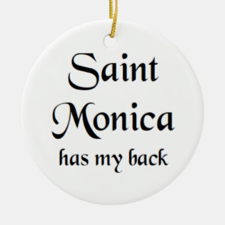 saint monica coffee mug ceramic tree decoration