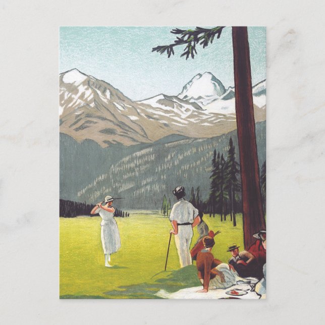 Saint Moritz by Emil Cardinaux Postcard (Front)