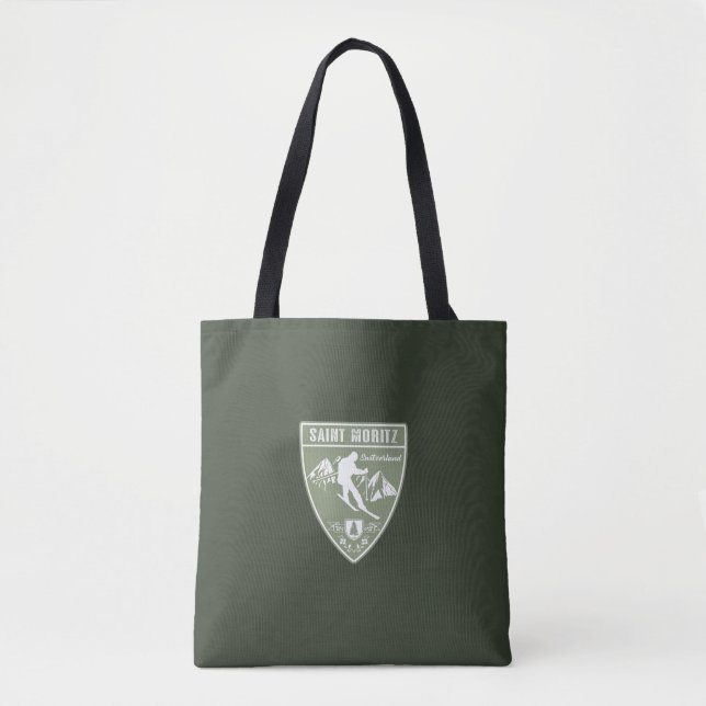 Saint Moritz Switzerland Tote Bag (Front)