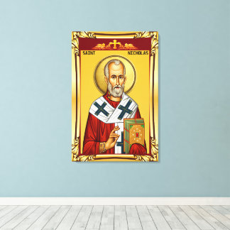 Saint Nicholas Canvas Print