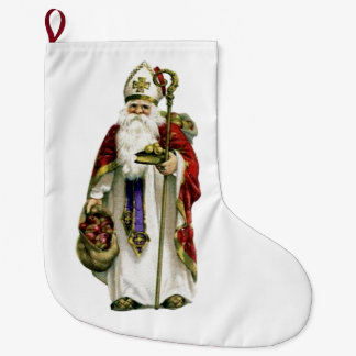 Saint Nicholas Christmas Stocking