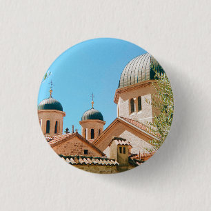 Saint Nicholas' Church - Kotor - Montenegro 3 Cm Round Badge