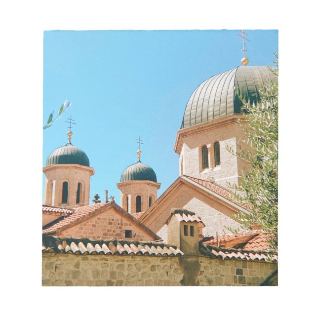 Saint Nicholas' Church - Kotor - Montenegro Notepad (Front)