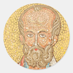 Saint Nicholas Classic Round Sticker