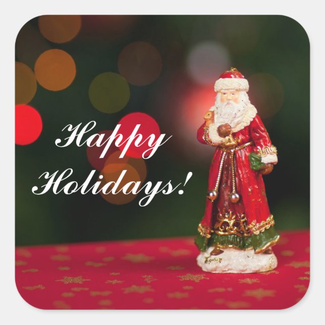 Saint Nicholas Figurine Sticker (Front)