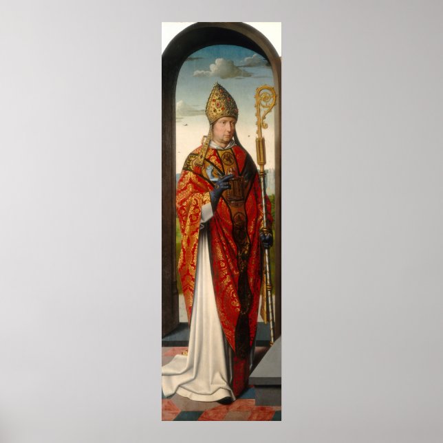 Saint Nicholas - Gerard David Fine Art Poster (Front)