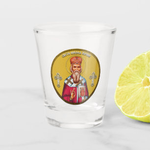 Saint Nicholas Keychain Shot Glass